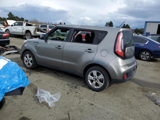 KNDJN2A26H7488259 - 2017 KIA SOUL GRAY photo 2