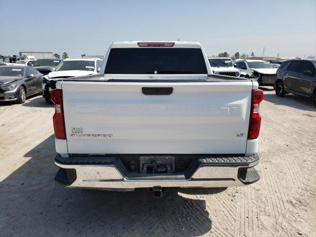 1GCPWCEDXNZ216578 - 2022 CHEVROLET SILVERADO C1500 LT WHITE photo 6