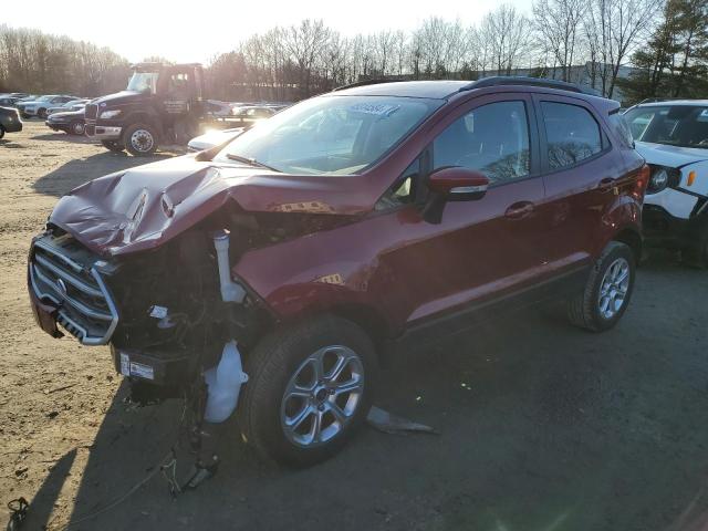 MAJ6S3GL6MC441907 - 2021 FORD ECOSPORT SE BURGUNDY photo 1