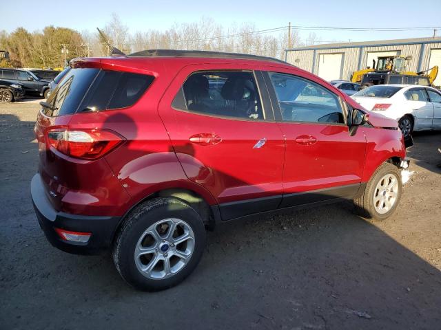 MAJ6S3GL6MC441907 - 2021 FORD ECOSPORT SE BURGUNDY photo 3