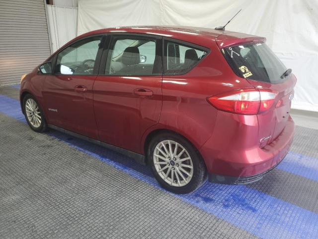 1FADP5AU6EL500333 - 2014 FORD C-MAX SE MAROON photo 2