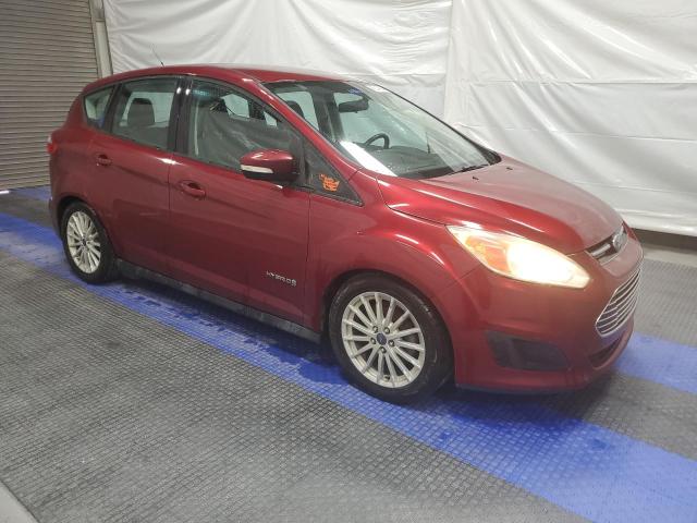 1FADP5AU6EL500333 - 2014 FORD C-MAX SE MAROON photo 4