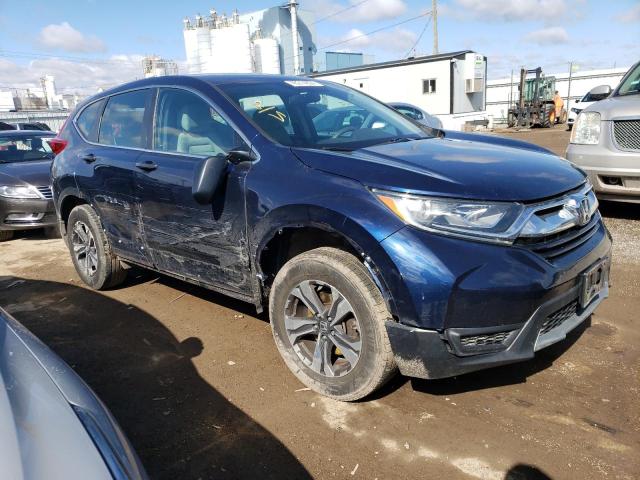 2HKRW6H30JH204423 - 2018 HONDA CR-V LX BLUE photo 4