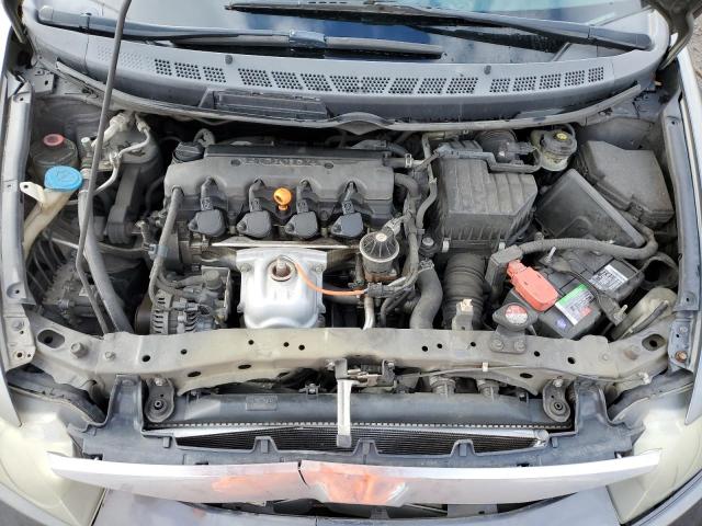 2HGFA1F66AH511168 - 2010 HONDA CIVIC LX-S Մոխրագույն լուսանկար 11