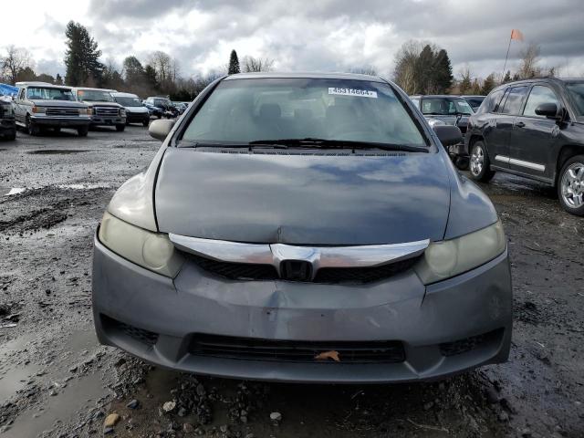 2HGFA1F66AH511168 - 2010 HONDA CIVIC LX-S GRAY photo 5