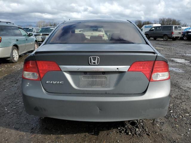 2HGFA1F66AH511168 - 2010 HONDA CIVIC LX-S Մոխրագույն լուսանկար 6