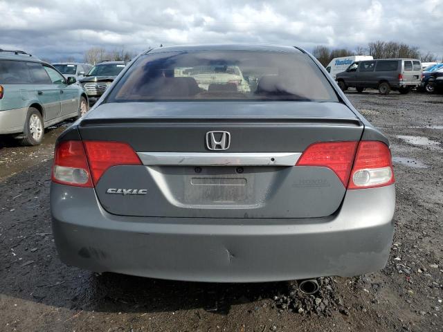 2HGFA1F66AH511168 - 2010 HONDA CIVIC LX-S GRAY photo 6