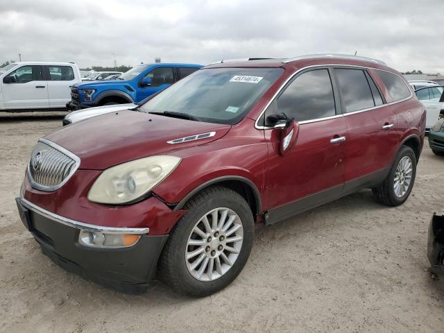 5GALRBED9AJ132228 - 2010 BUICK ENCLAVE CXL RED photo 1
