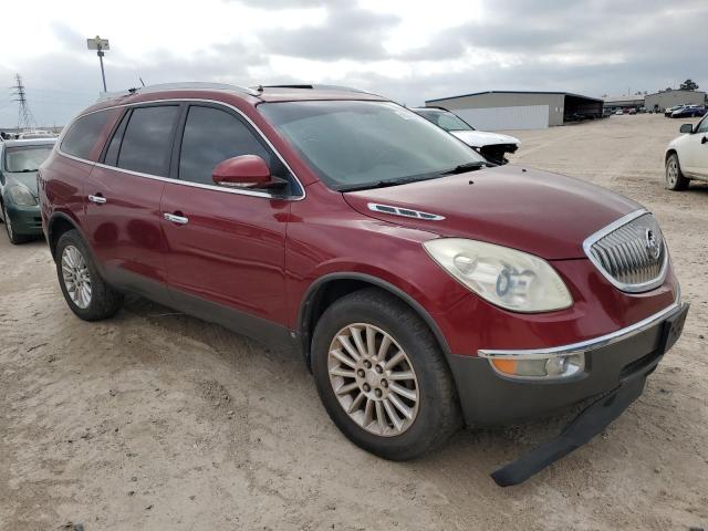 5GALRBED9AJ132228 - 2010 BUICK ENCLAVE CXL RED photo 4