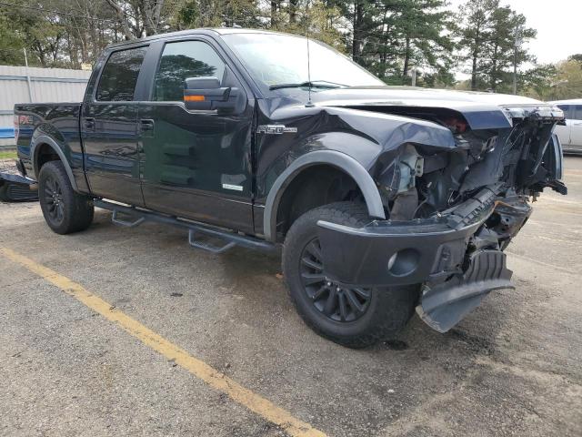 1FTFW1ET4DFD44483 - 2013 FORD F150 SUPERCREW BLACK photo 4