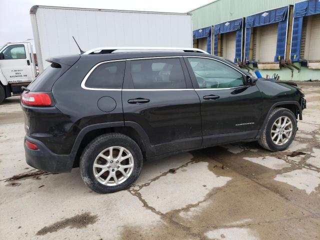 1C4PJMCB7FW649221 - 2015 JEEP CHEROKEE LATITUDE BLACK photo 3