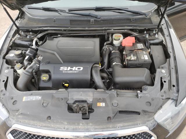 1FAHP2KTXFG195581 - 2015 FORD TAURUS SHO BLACK photo 11