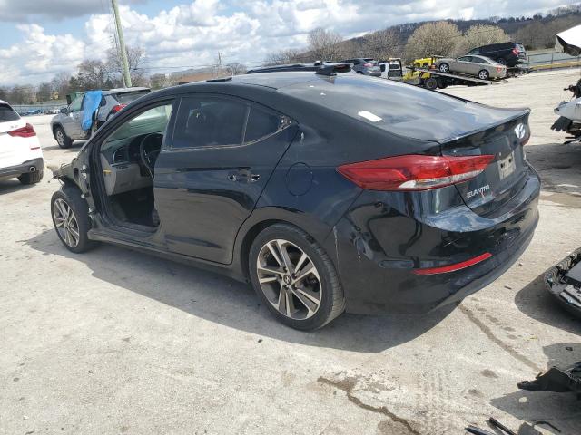 5NPD84LF8JH273371 - 2018 HYUNDAI ELANTRA SEL BLACK photo 2