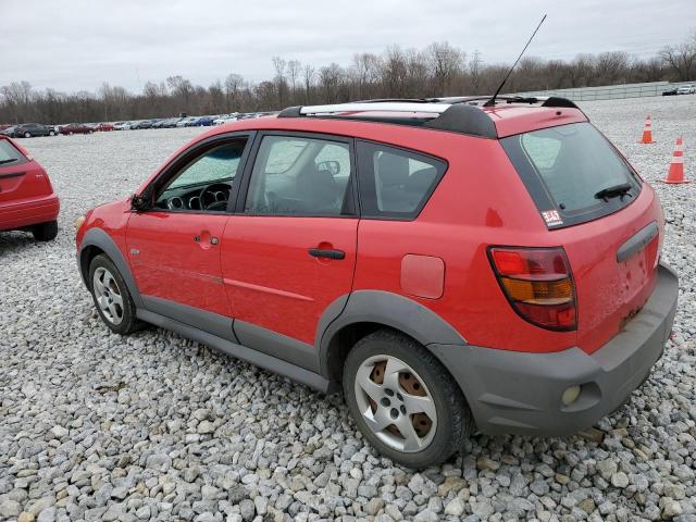 5Y2SL62864Z463316 - 2004 PONTIAC VIBE RED photo 2