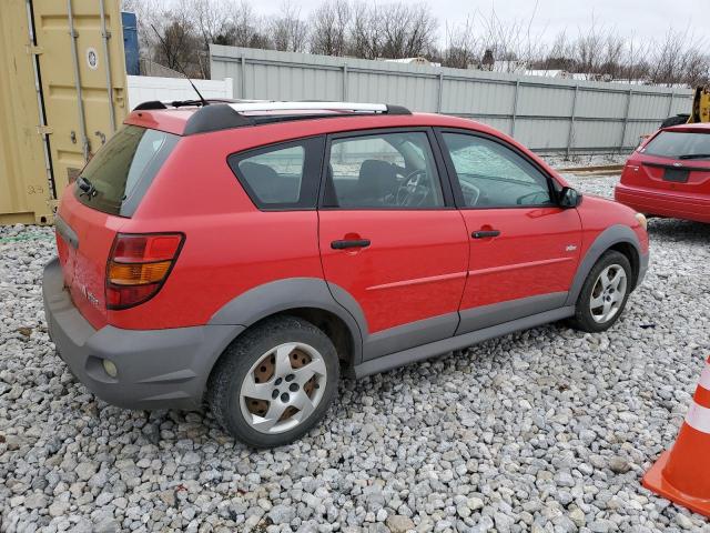 5Y2SL62864Z463316 - 2004 PONTIAC VIBE RED photo 3