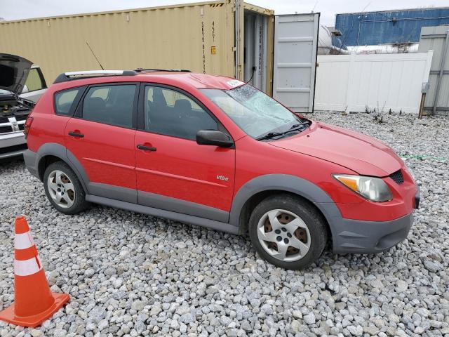 5Y2SL62864Z463316 - 2004 PONTIAC VIBE RED photo 4