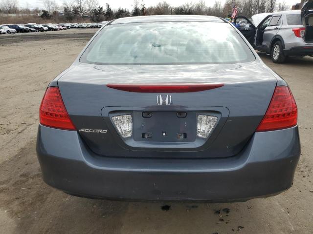 1HGCM56436A148284 - 2006 HONDA ACCORD LX GRAY photo 6