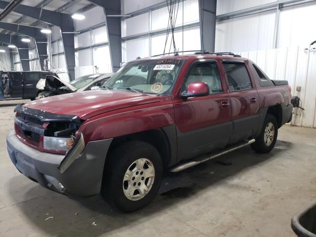 3GNEK12Z35G293761 - 2005 CHEVROLET AVALANCHE K1500 MAROON photo 1