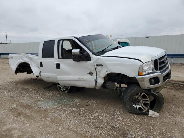 1FTNW21F21EB38906 - 2001 FORD F250 SUPER DUTY WHITE photo 4