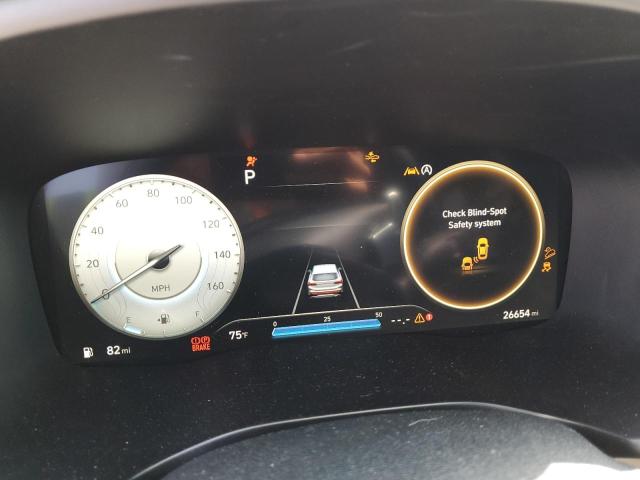 5NMS3DAJXNH406146 - 2022 HYUNDAI SANTA FE SEL Կապույտ լուսանկար 9