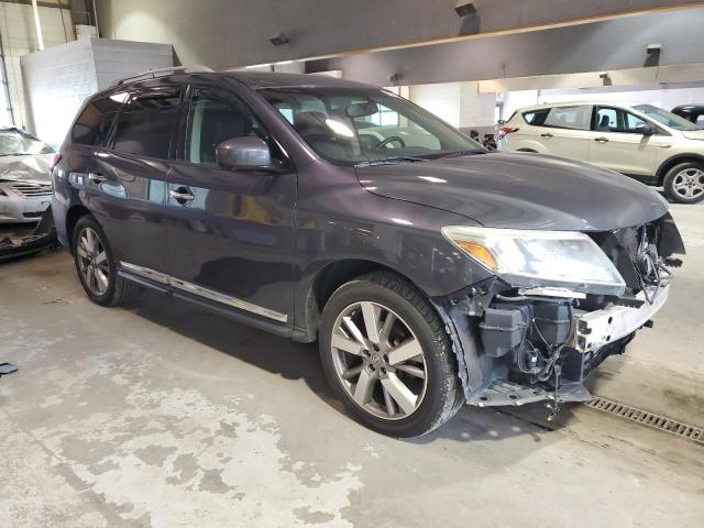 5N1AR2MM0DC669355 - 2013 NISSAN PATHFINDER S GRAY photo 4