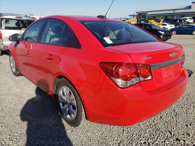 1G1PC5SH9G7171281 - 2016 CHEVROLET CRUZE LIMI LS RED photo 2