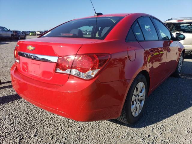 1G1PC5SH9G7171281 - 2016 CHEVROLET CRUZE LIMI LS RED photo 3