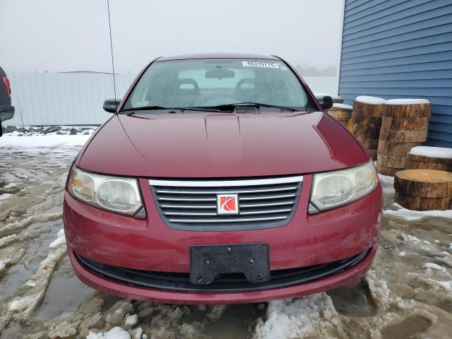 1G8AJ52F55Z147380 - 2005 SATURN ION LEVEL 2 RED photo 5