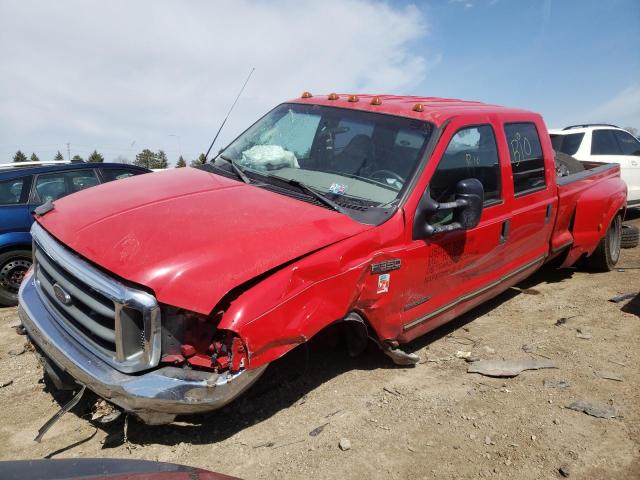 1FTWW32F5XED43783 - 1999 FORD F350 SUPER DUTY RED photo 1