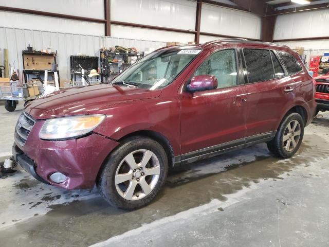 5NMSH73E07H038744 - 2007 HYUNDAI SANTA FE SE BURGUNDY photo 1