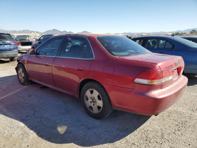 1HGCG16512A060630 - 2002 HONDA ACCORD EX RED photo 2