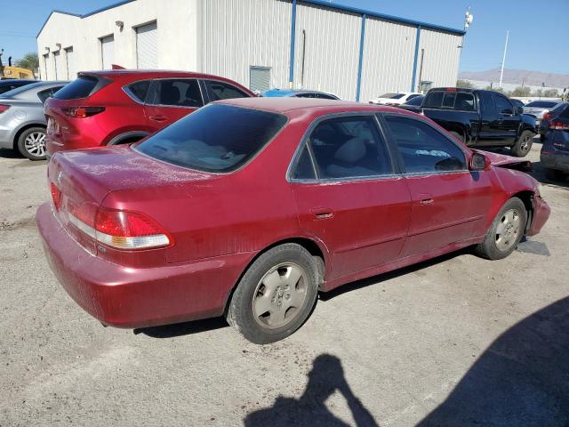 1HGCG16512A060630 - 2002 HONDA ACCORD EX RED photo 3