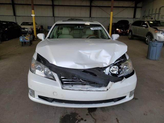 JTHBK1EG0A2409280 - 2010 LEXUS ES 350 WHITE photo 5