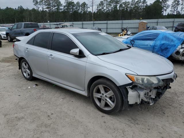 4T1BF1FK8DU227128 - 2013 TOYOTA CAMRY L SILVER photo 4