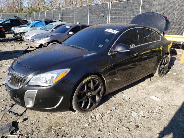 2G4GT5GX0F9261676 - 2015 BUICK REGAL GS შავი ფოტო 1