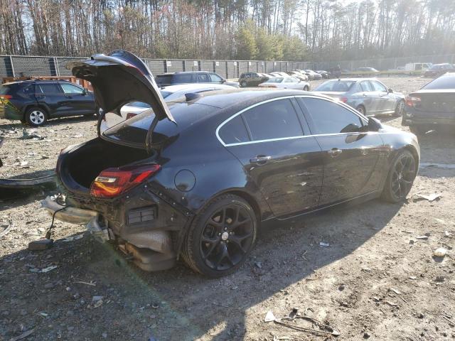 2G4GT5GX0F9261676 - 2015 BUICK REGAL GS შავი ფოტო 3