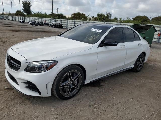 W1KWF6EB9LR585317 - 2020 MERCEDES-BENZ C 43 AMG WHITE photo 1