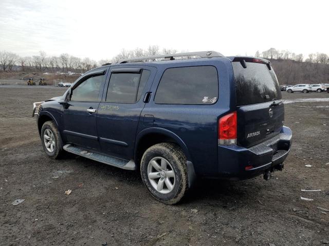 5N1AA0NC5AN603675 - 2010 NISSAN ARMADA SE BLUE photo 2