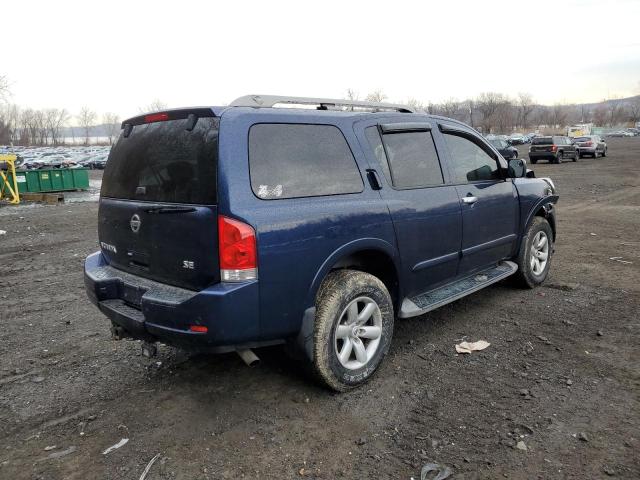 5N1AA0NC5AN603675 - 2010 NISSAN ARMADA SE BLUE photo 3