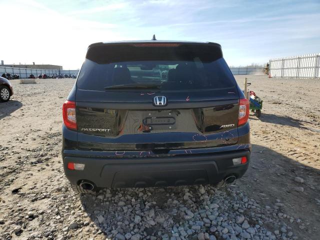 5FNYF8H59LB010967 - 2020 HONDA PASSPORT EXL BLACK photo 6