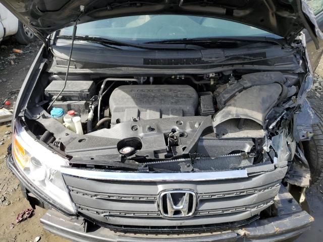 5FNRL5H48DB088144 - 2013 HONDA ODYSSEY EX GRAY photo 12