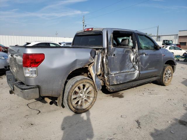 5TFFY5F10AX092221 - 2010 TOYOTA TUNDRA CREWMAX LIMITED SILVER photo 3