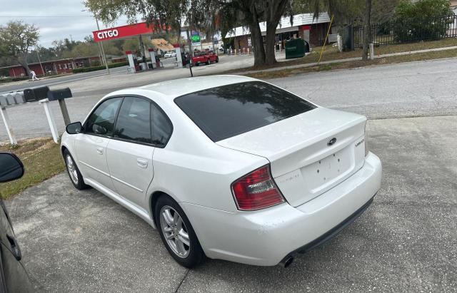 4S3BL626757218326 - 2005 SUBARU LEGACY 2.5I LIMITED WHITE photo 3