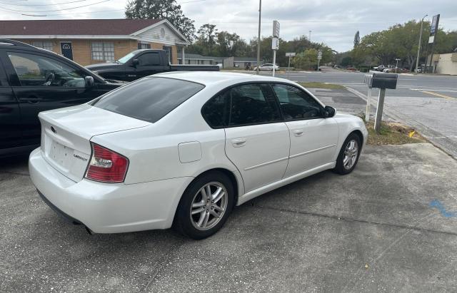 4S3BL626757218326 - 2005 SUBARU LEGACY 2.5I LIMITED WHITE photo 4