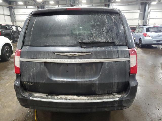 2C4RC1CG3ER138853 - 2014 CHRYSLER TOWN & COU TOURING L CHARCOAL photo 6