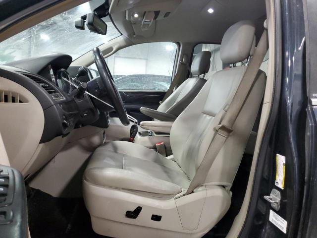 2C4RC1CG3ER138853 - 2014 CHRYSLER TOWN & COU TOURING L CHARCOAL photo 7