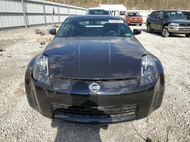 JN1AZ34E95M652118 - 2005 NISSAN 350Z COUPE BLACK photo 5