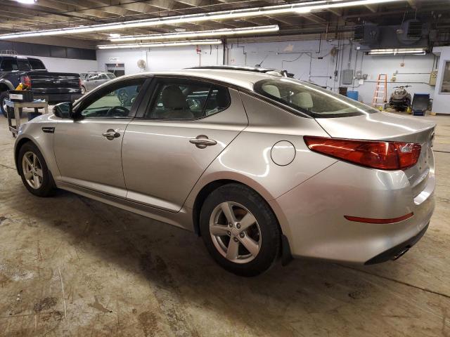 KNAGM4A73E5482122 - 2014 KIA OPTIMA LX BEIGE photo 2