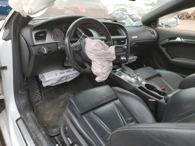 WAUVGAFRXDA000517 - 2013 AUDI S5 PRESTIGE WHITE photo 8