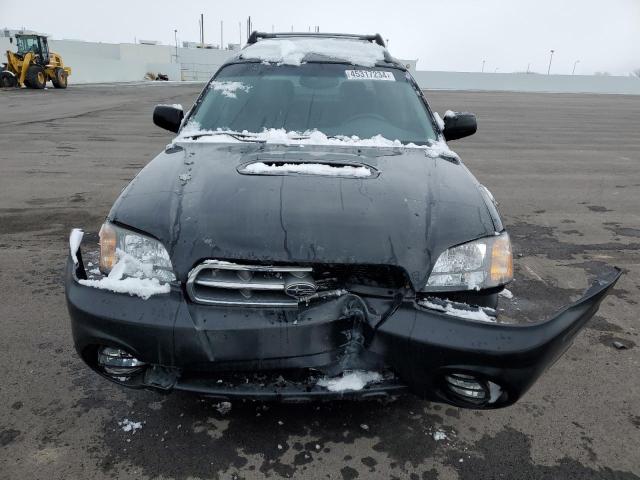 4S4BT63C965104129 - 2006 SUBARU BAJA TURBO BLACK photo 5